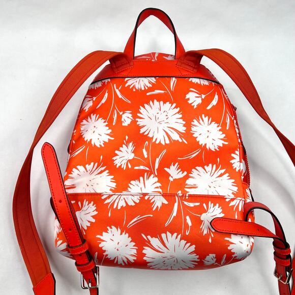 Kate Spade Karissa Orange Nylon Floral Backpack main image 7